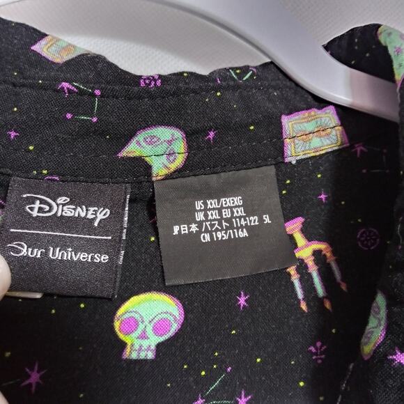 Disney Hocus Pocus Woven Shirt for Adults by Our Universe Novelty Size XXL - Picture 6 of 7